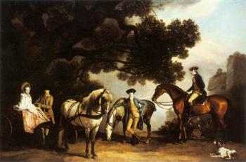 George Stubbs : The Milbanke and Melbourne Families